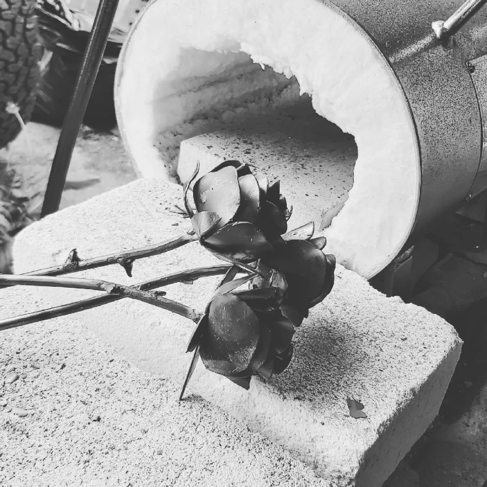 Metal rose - Picture 5 of 6
